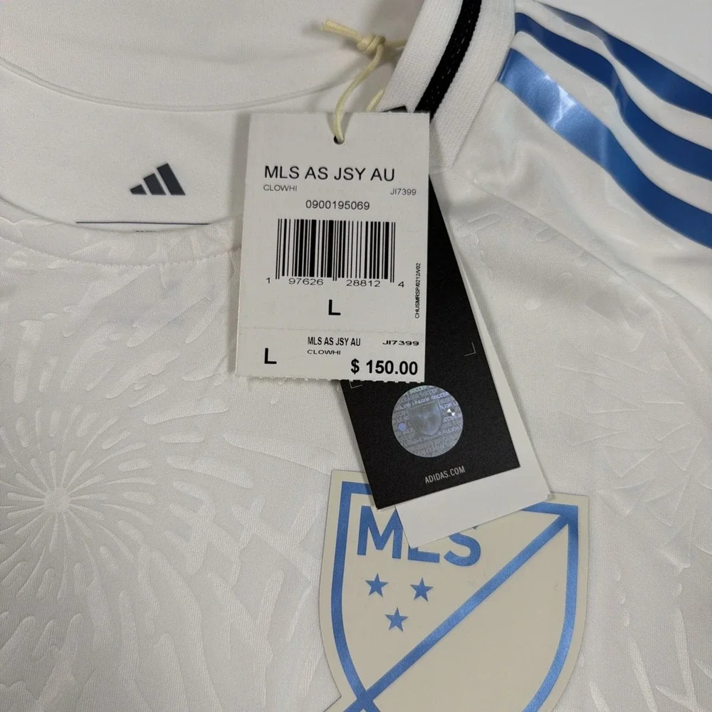 Adidas MLS All-Star 2025 Authentic Jersey Slim Fit Men's Size Large JI7399